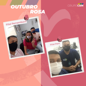 Outubro Rosa: O Grupo CBM veste a camisa