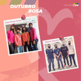 Outubro Rosa: O Grupo CBM veste a camisa