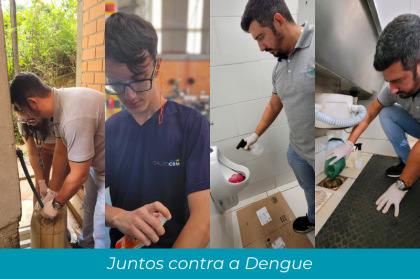 Grupo CBM realiza rondas na empresa para prevenir focos da dengue